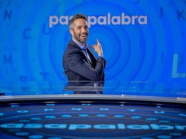 Roberto Leal, en el plató de 'Pasapalabra'.