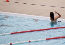 Piscina de verano.