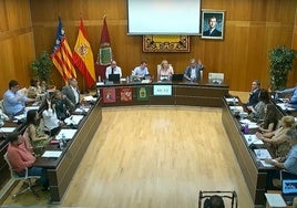 El pleno de mayo de la Corporación de Calp.