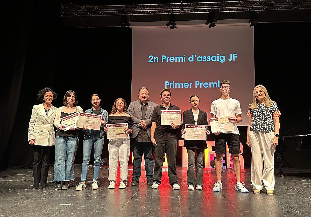 Entrega de premios en Sueca.