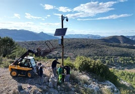 La instalación del nuevo sistema de detección de incendios.