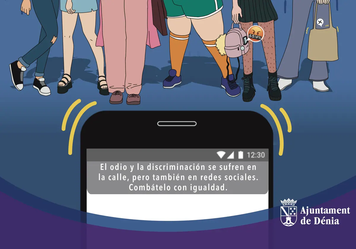 Dénia impulsa una campaña contra el odio digital y la discriminación sexual