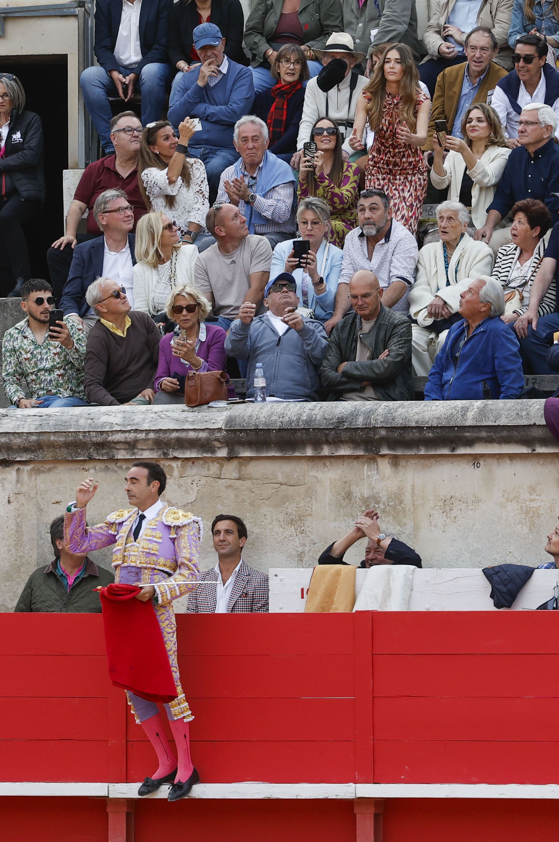 Enrique Ponce, en la Feria de Pentecostés 2024 de Nimes