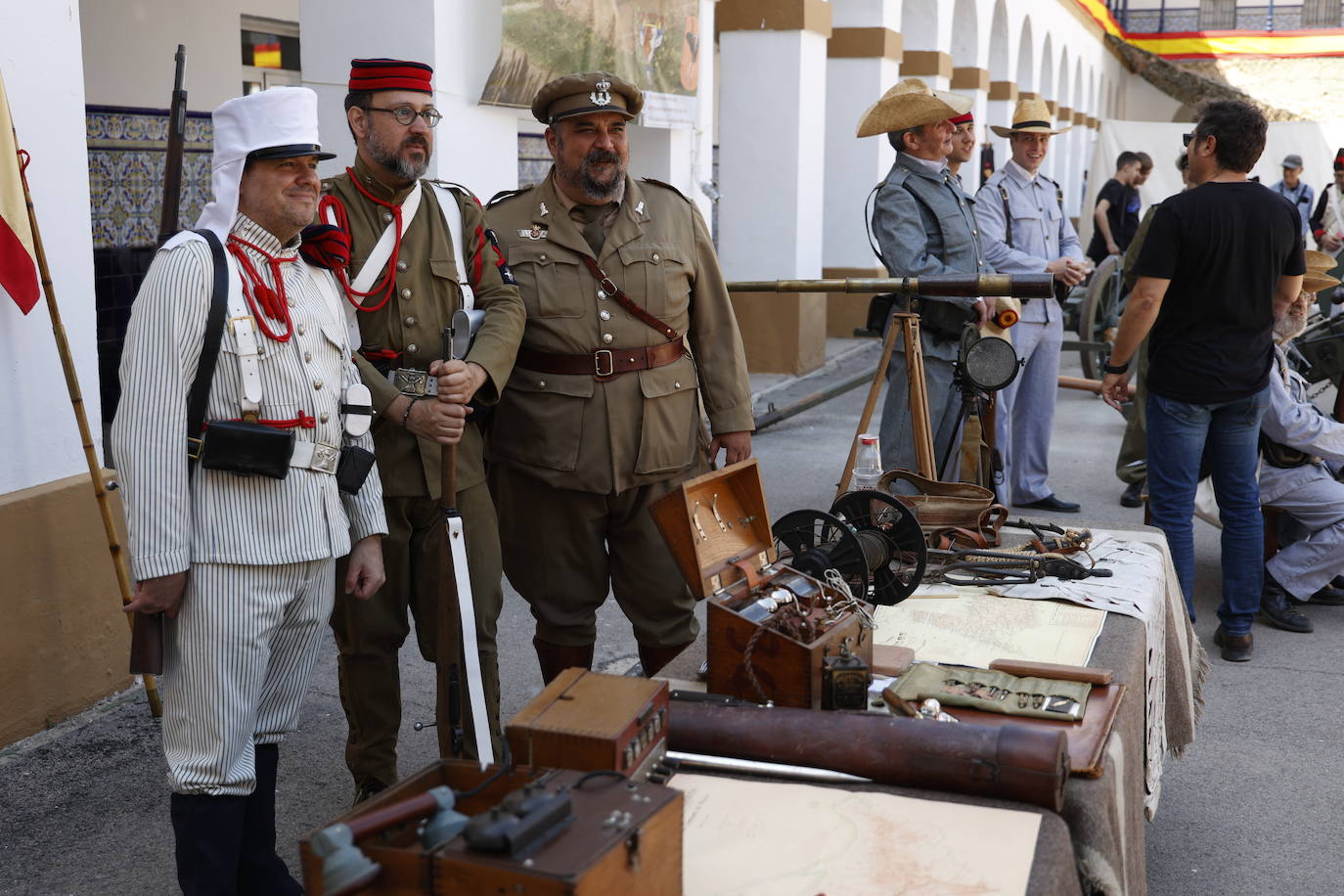 Fotos de las recreaciones históricas al Museo Militar de Valencia