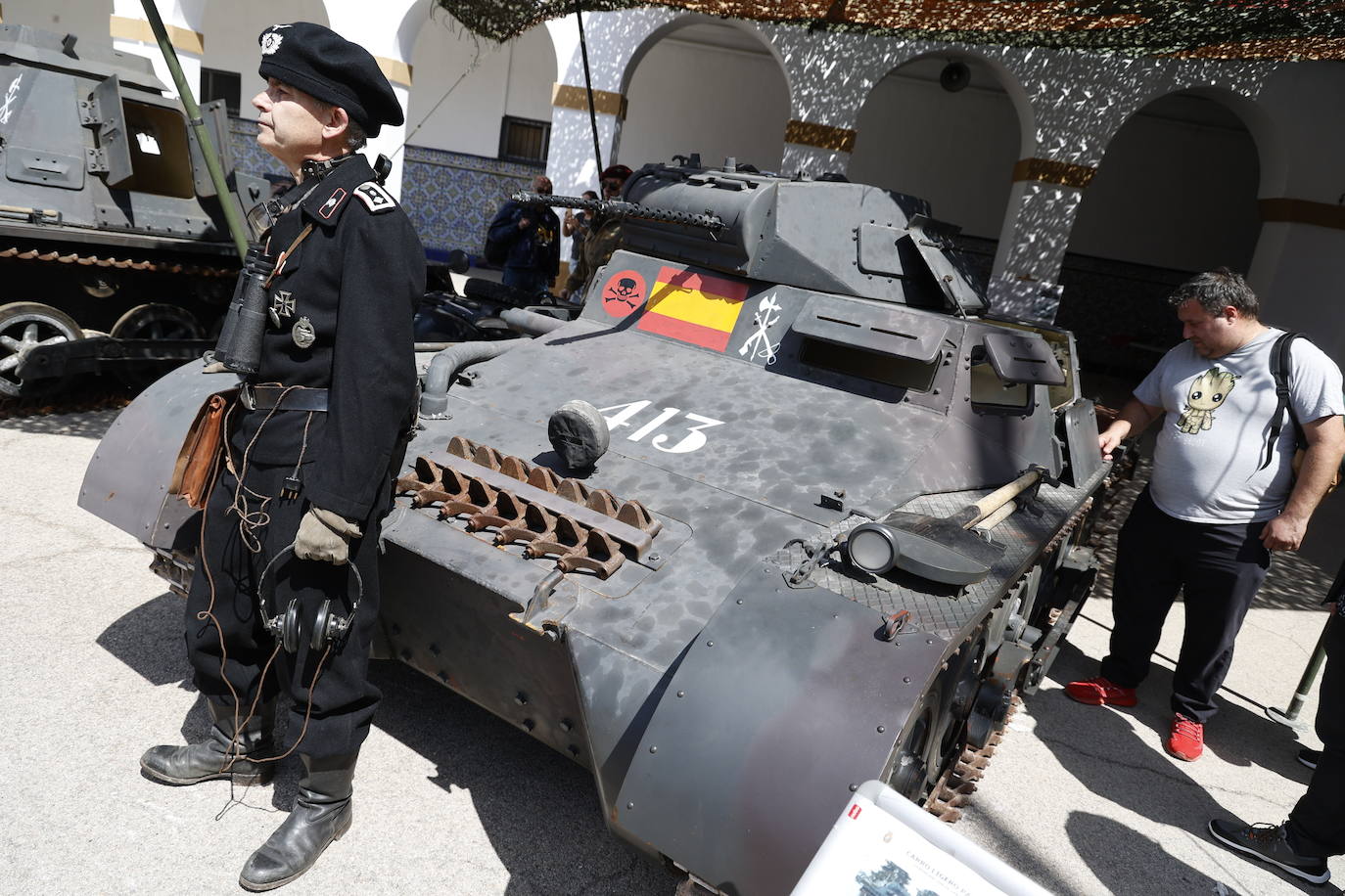 Fotos de las recreaciones históricas al Museo Militar de Valencia