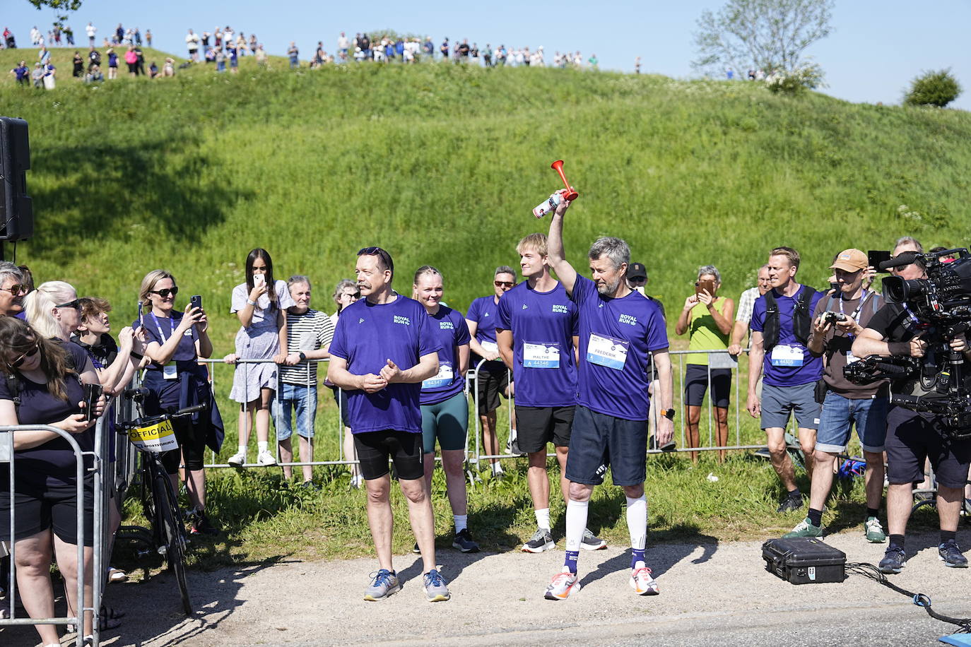 La familia real danesa se pone las zapatillas para correr la &#039;Royal Run 2024&#039;