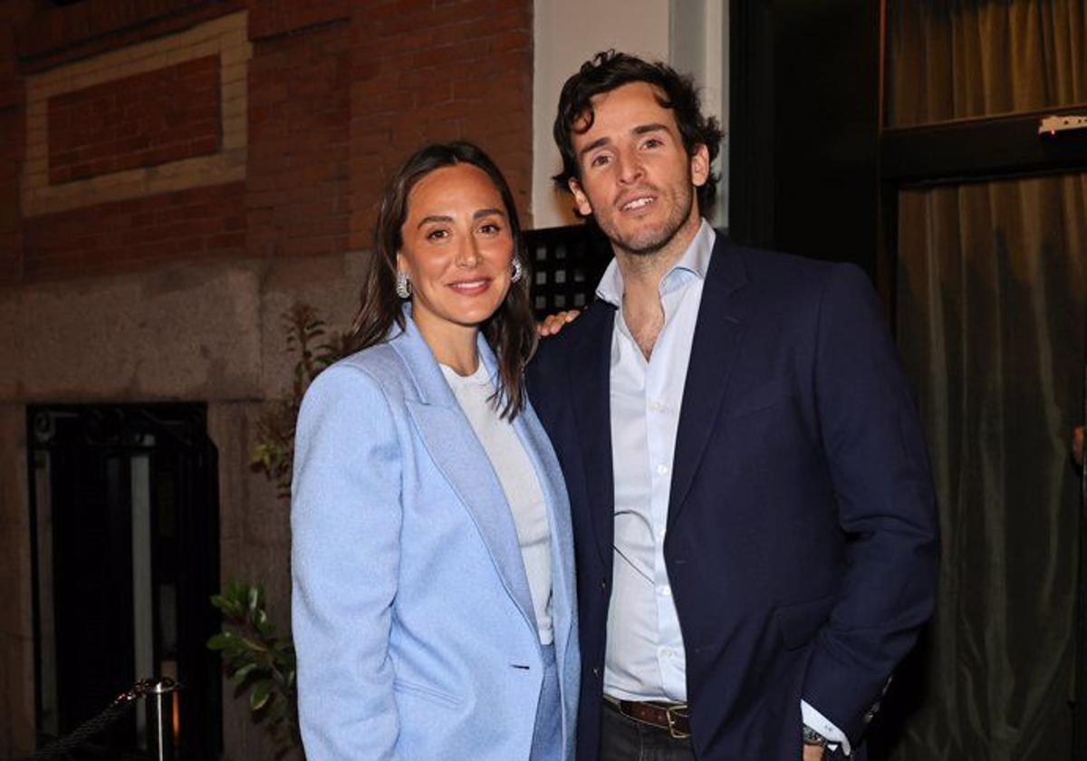 íñigo Onieva y Tamara Falcó en la inauguración de 'Casa Salesas' el pasado 14 de mayo.