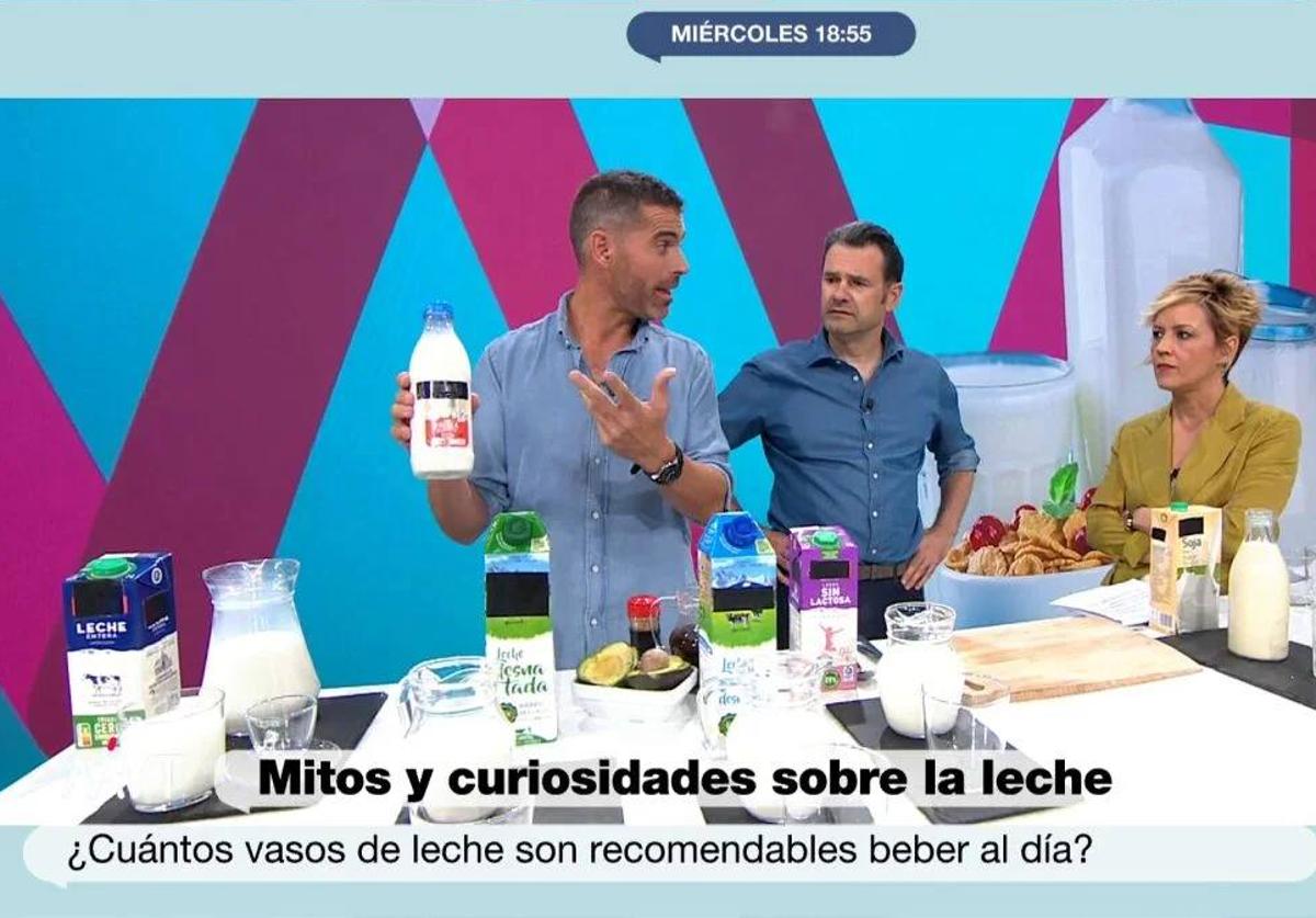 Pablo Ojeda, en 'Más Vale Tarde' de La Sexta.