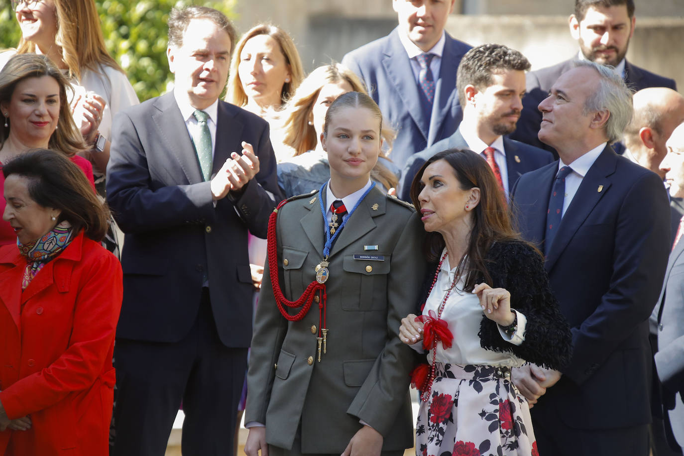 Las Cortes de Aragón entregan a la princesa Leonor su máxima distinción