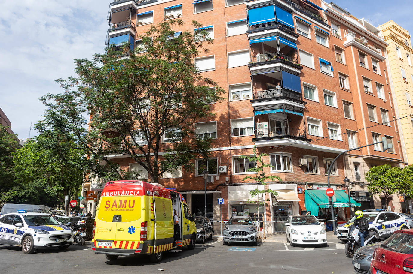 Un hombre mata a otro a puñaladas en Valencia junto a la Finca Roja