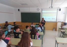 Presentación del programa al alumnado.