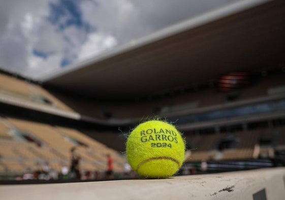 Pista central de Roland Garros.