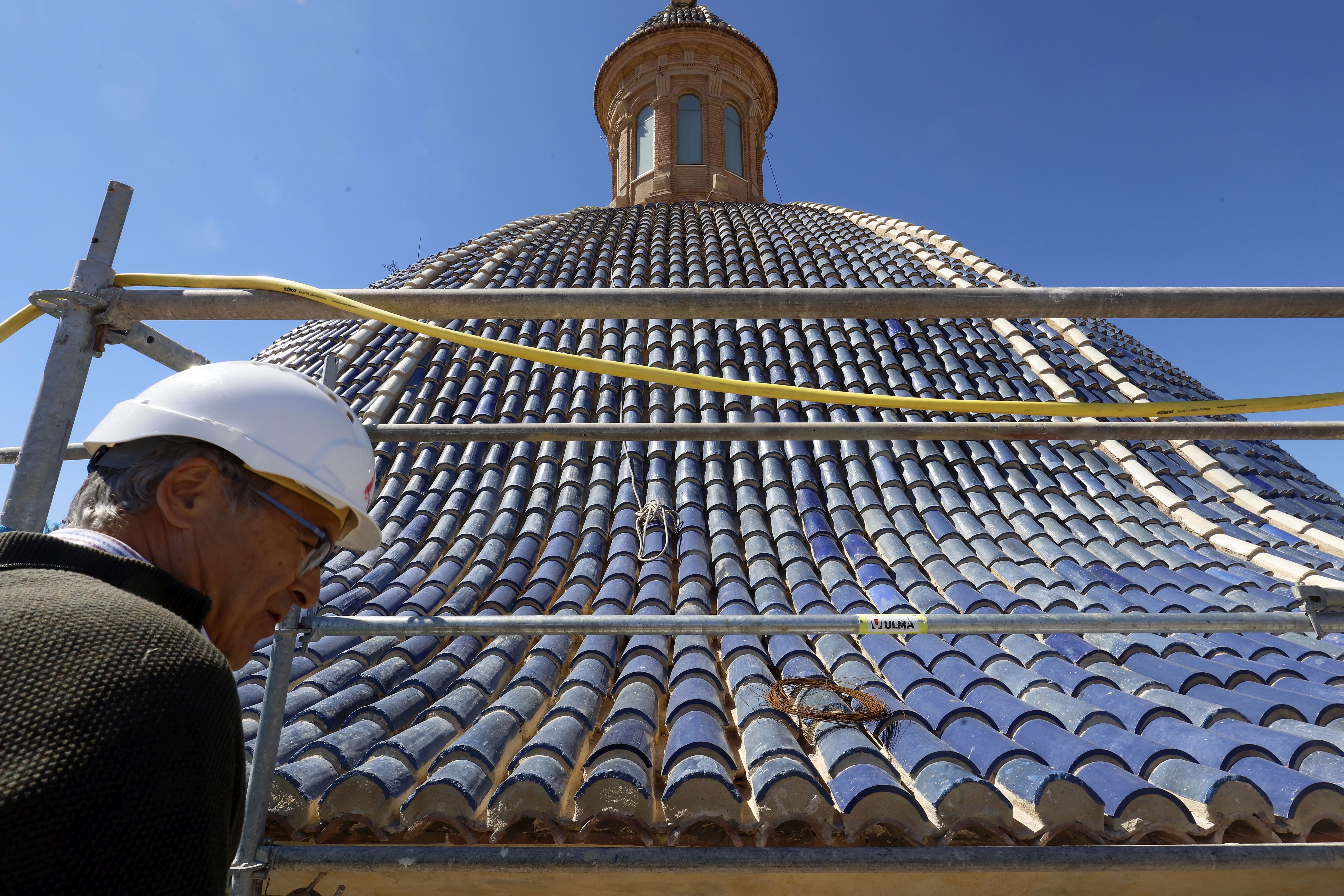 Restauración de la cúpula de la iglesia de Escuelas Pías Carniceros de Valencia