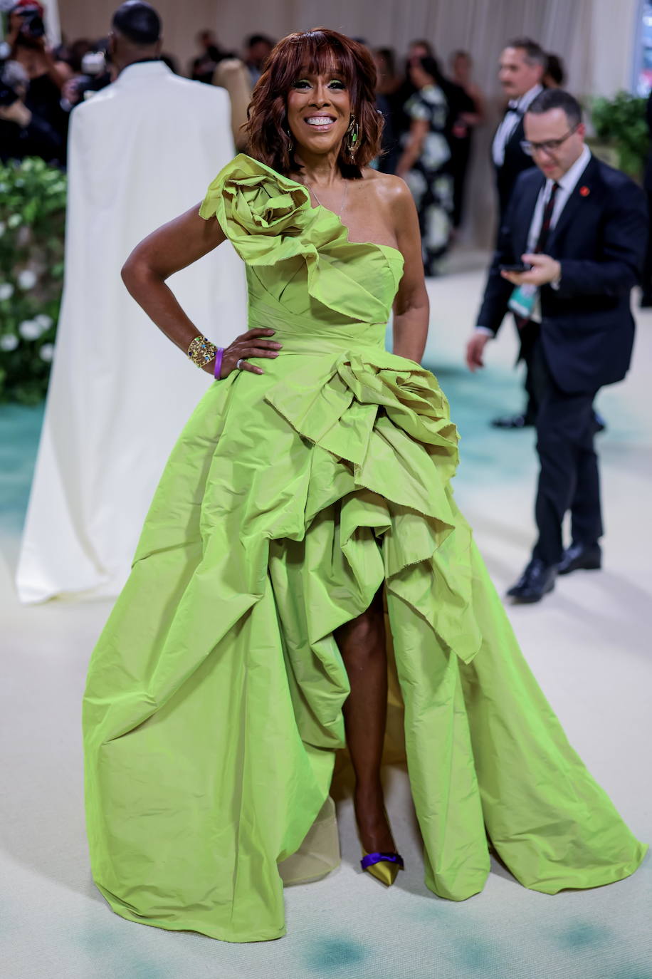 Gayle King en la Met Gala de 2024.