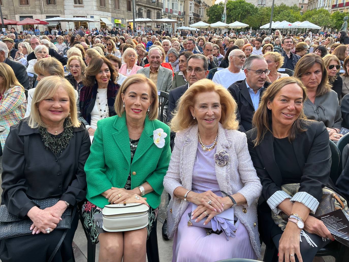 Carmen de Rosa, Matilde Conesa, Mayrén Beneyto y Paula Alcón.