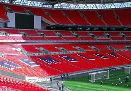 El estadio de Wembley será el escenario de la final de la Champions.