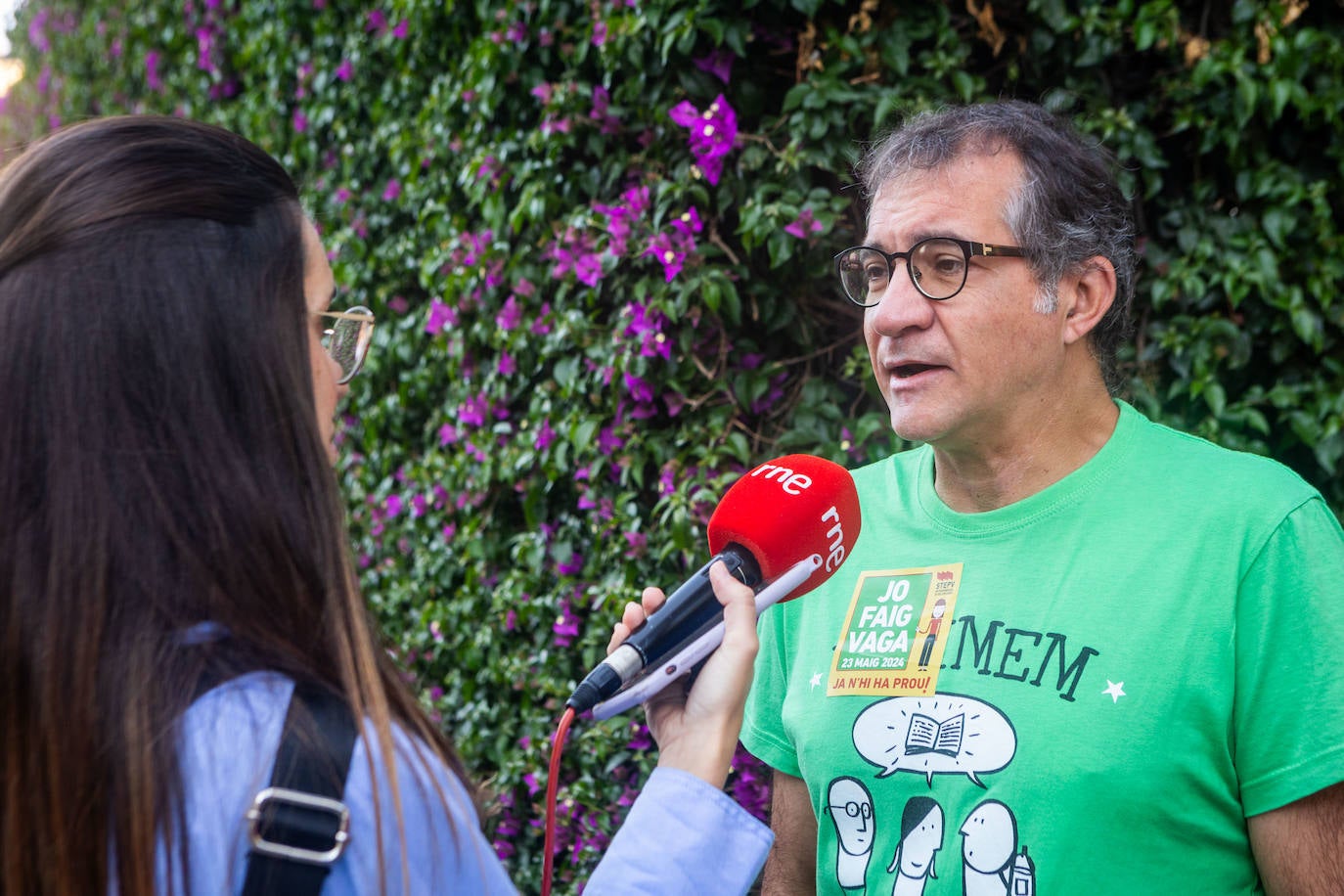 Fotos de la huelga educativa en la Comunitat