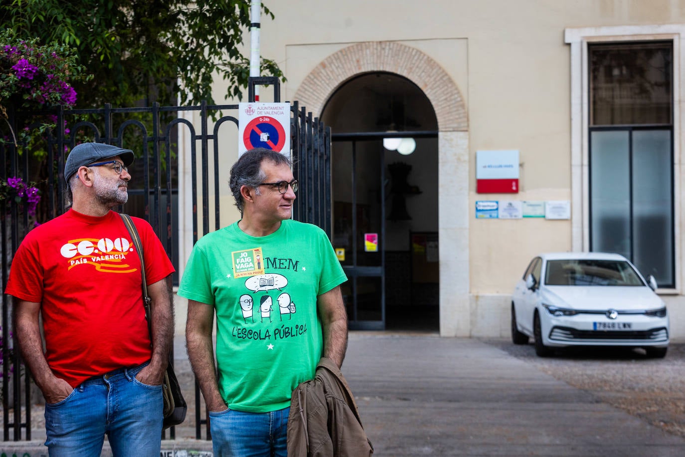 Fotos de la huelga educativa en la Comunitat