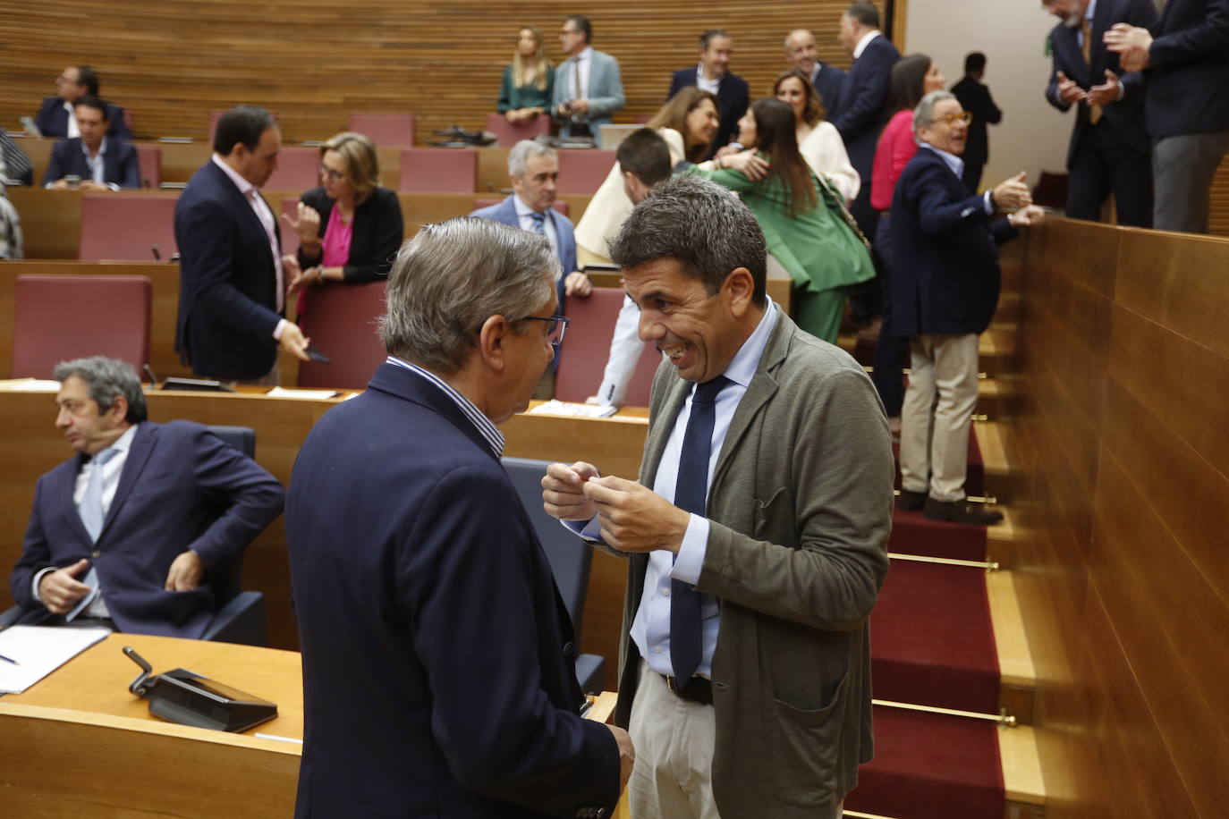 Así ha sido la sesión de control de Mazón en Les Corts