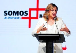 María José Catalá, durante su intervención en el foro Somo más.