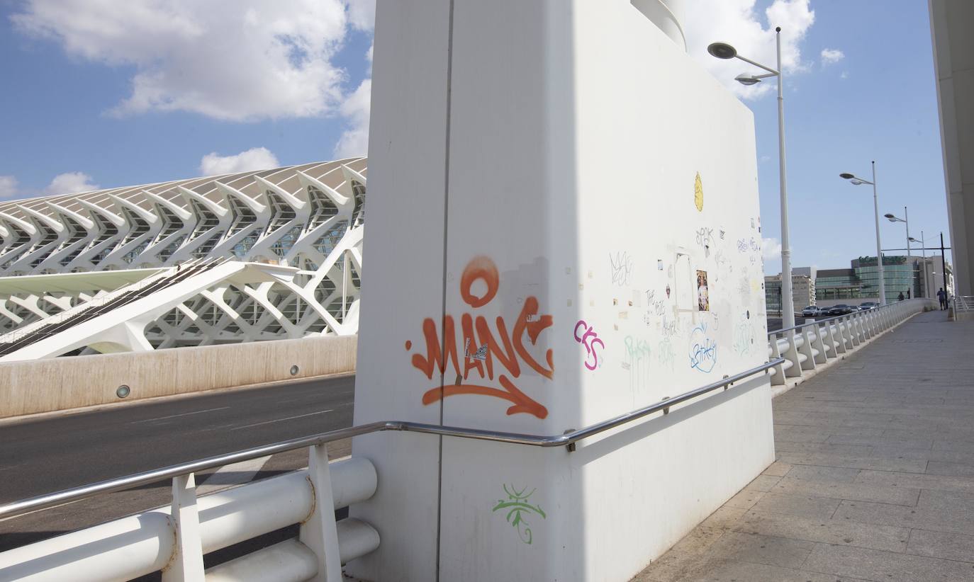 Así está el puente de l&#039;Assut de l&#039;Or de Valencia