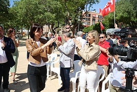 Morant, este sábado, en un acto de campaña en Manises