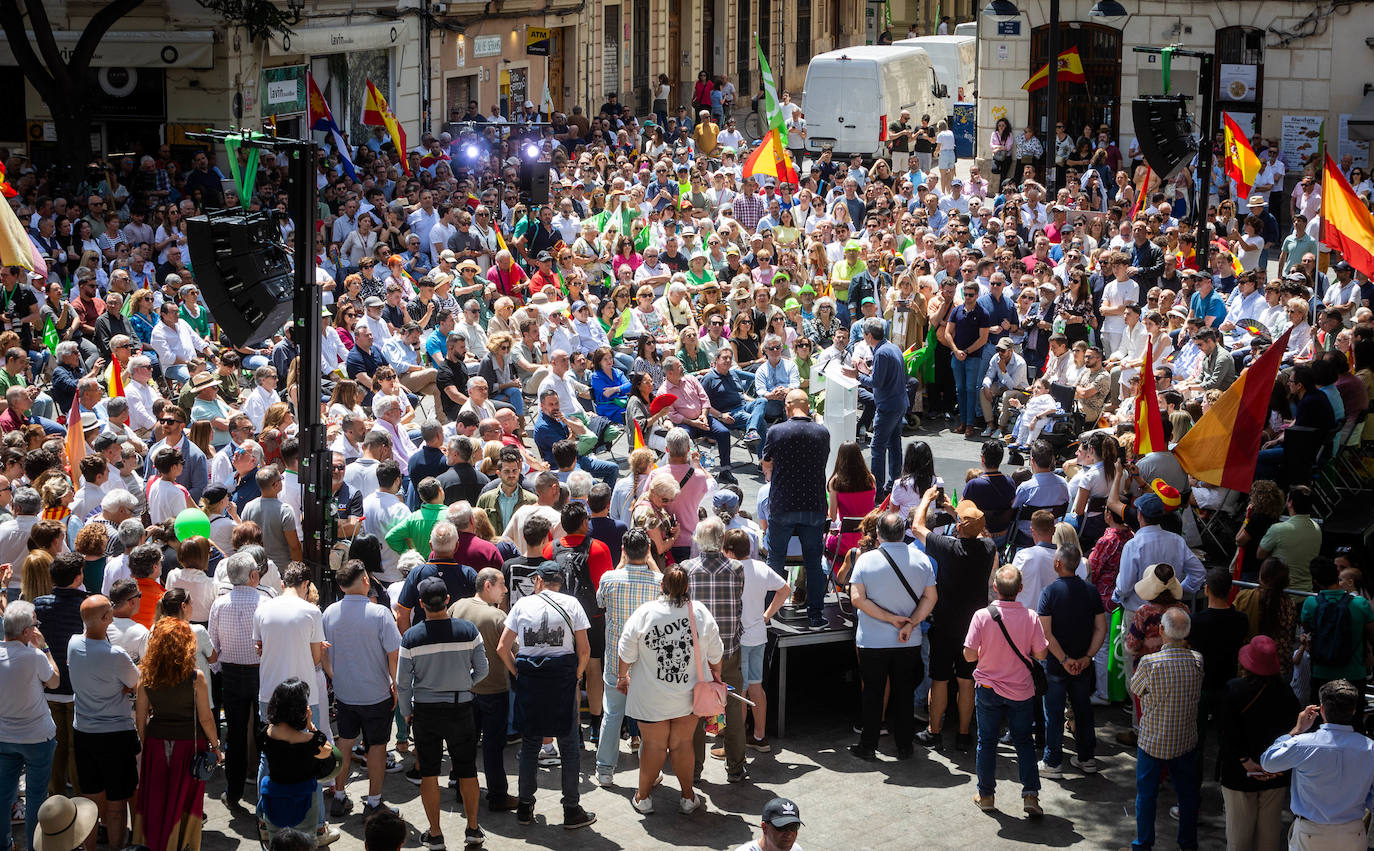 Mitin de Vox en Valencia