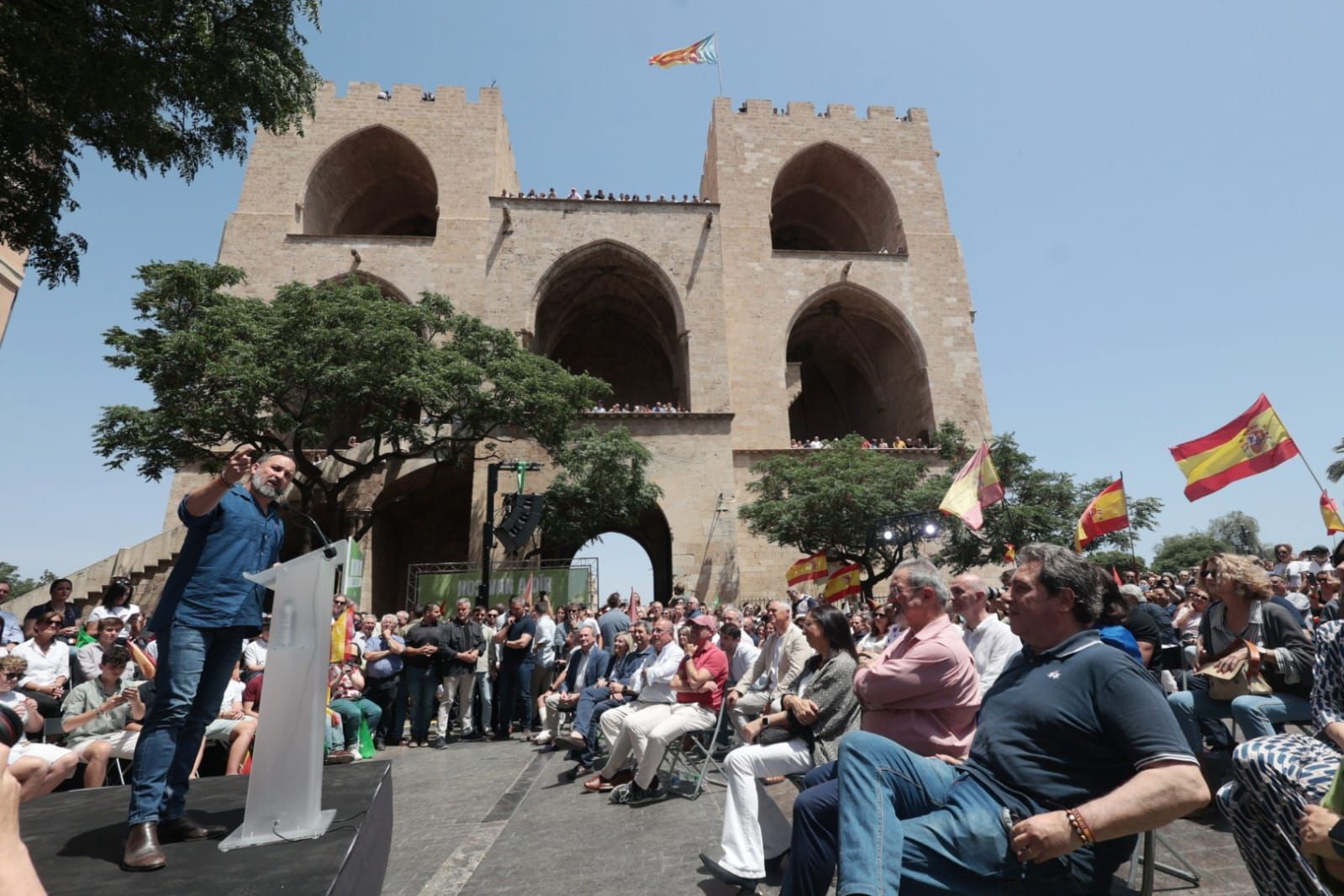 Mitin de Vox en Valencia