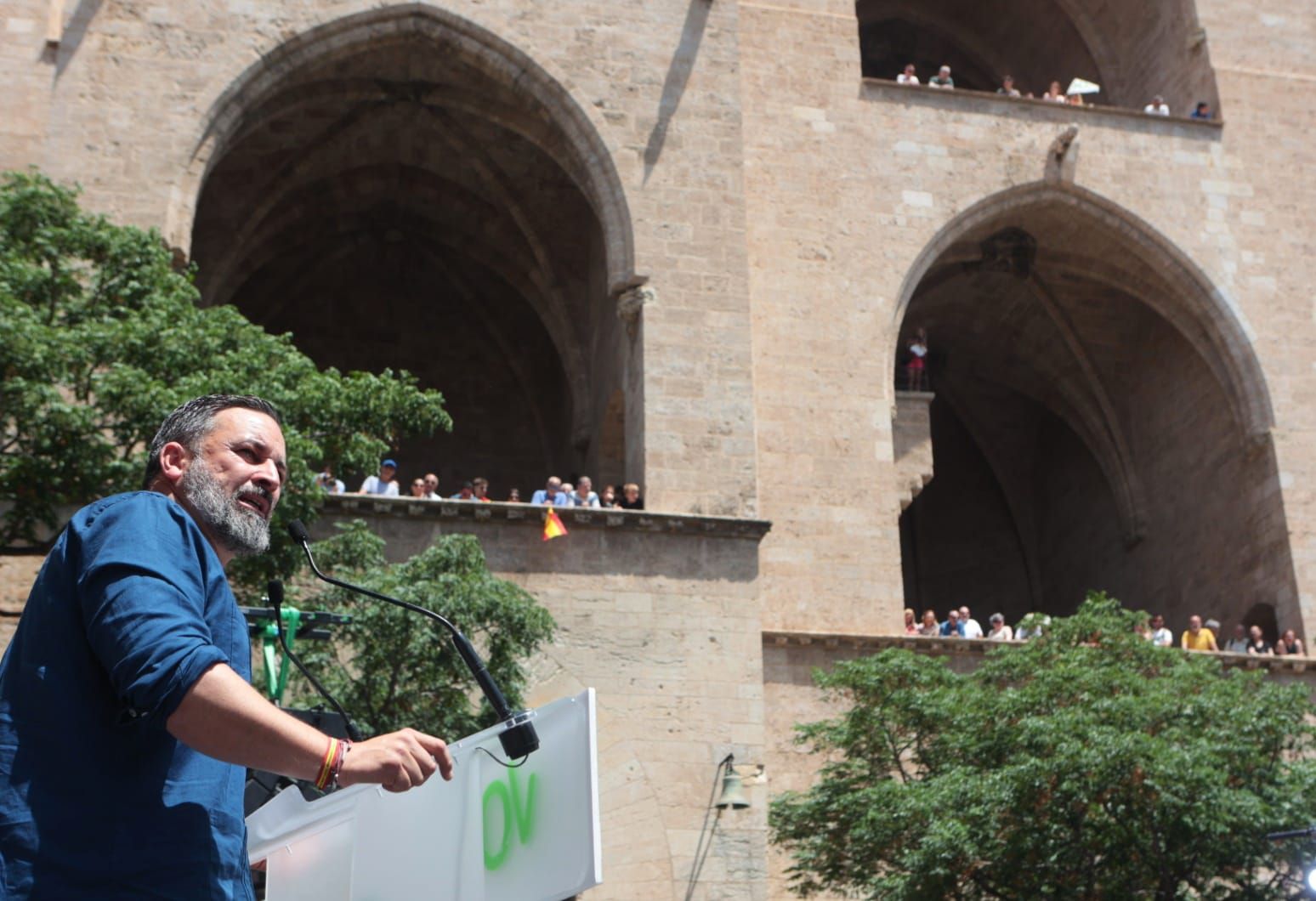 Mitin de Vox en Valencia