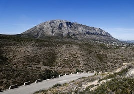 El parque natural del Montgó.