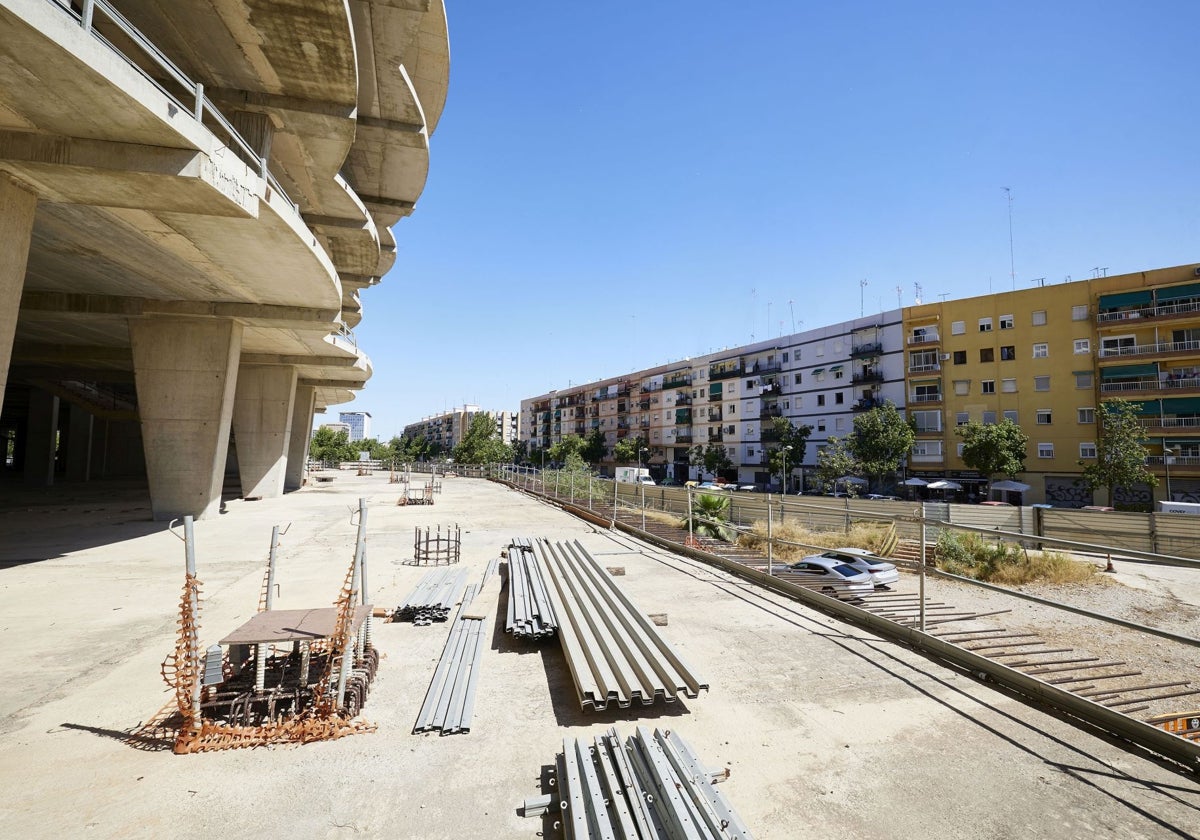 El interior del nuevo Mestalla.