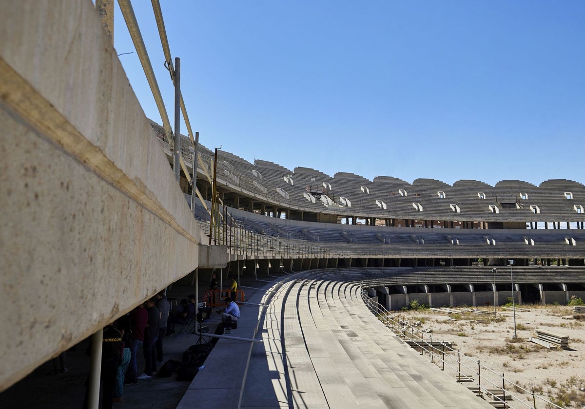 Aspecto del nuevo Mestalla.