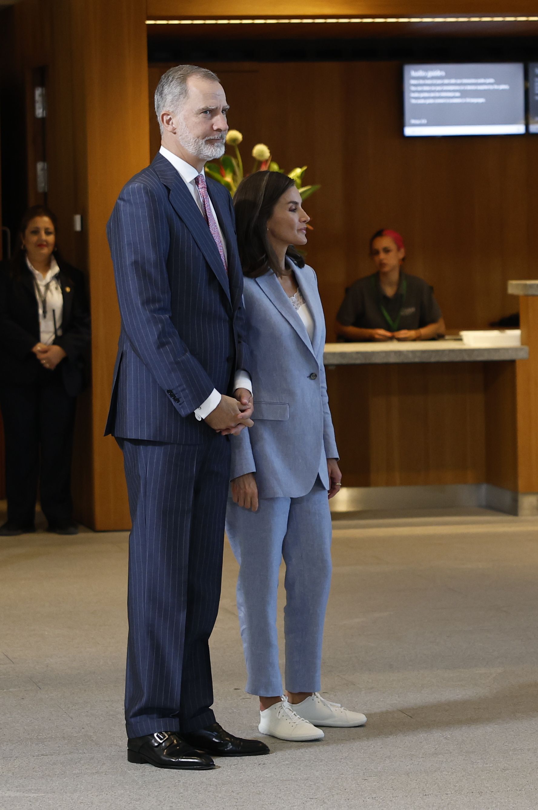 La Reina Letizia y Marta Ortega coinciden en Madrid