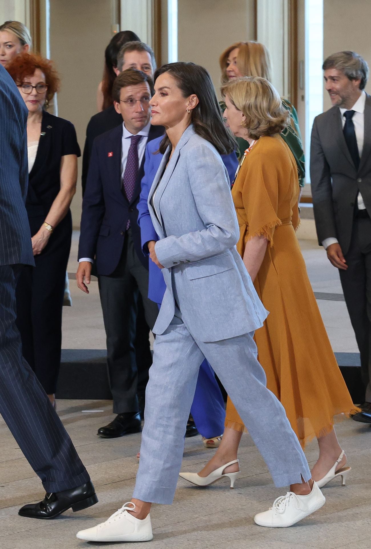 La Reina Letizia y Marta Ortega coinciden en Madrid