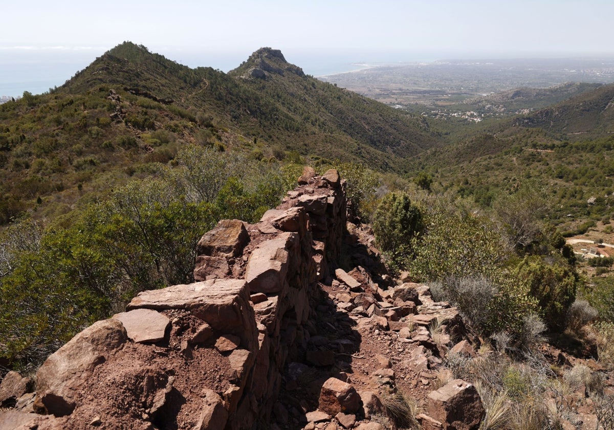 Imagen principal - El Desert de les Palmes, el parque salpicado por la polémica de los burros