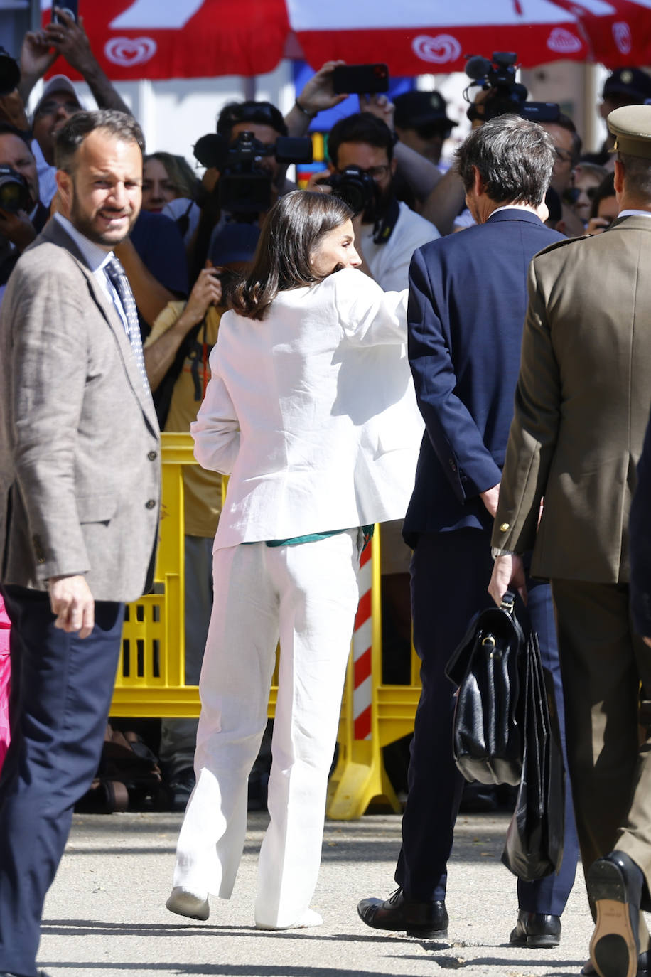 La reina Letizia inaugura la Feria del Libro de Madrid