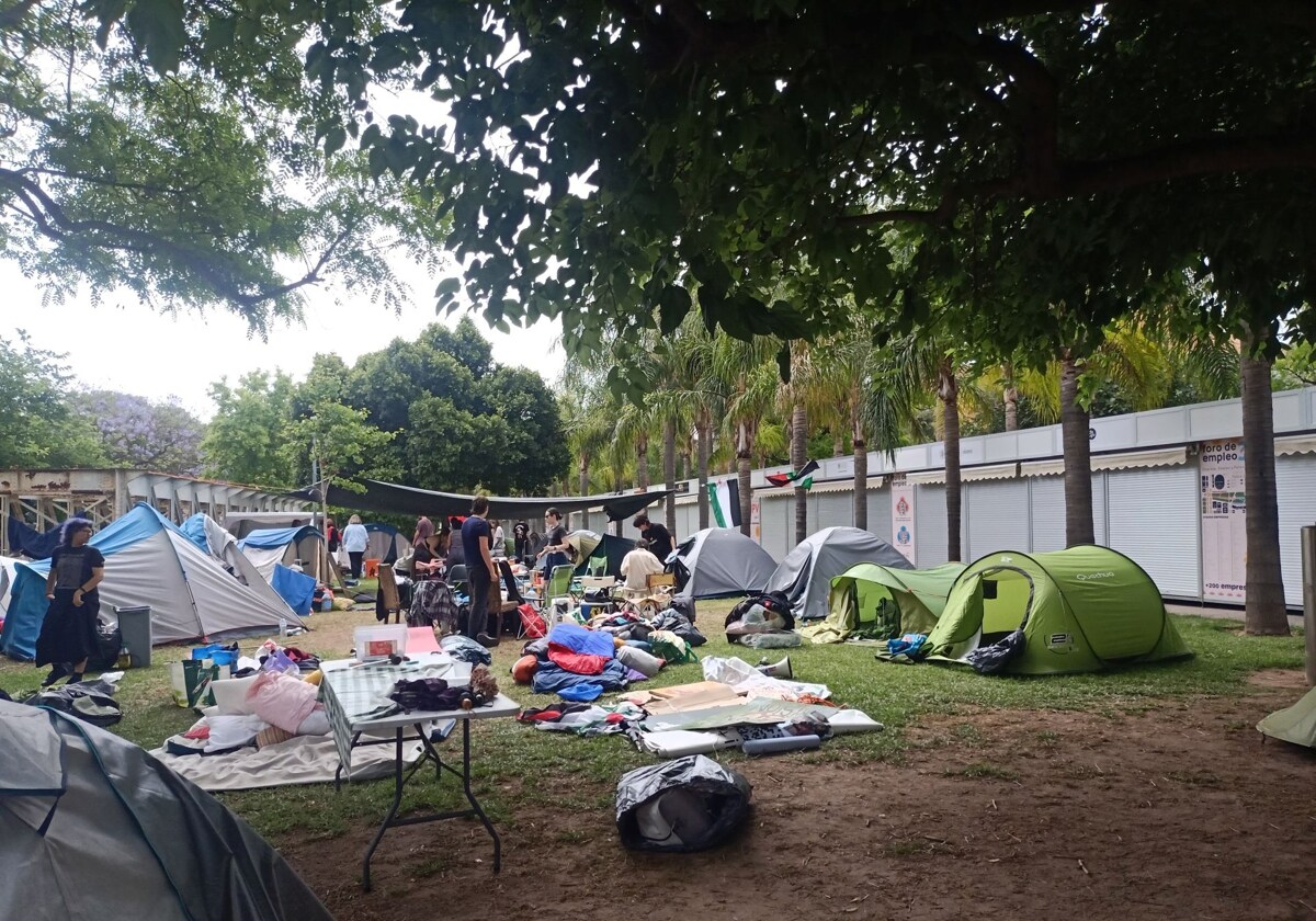 La Acampada Palestina de la UPV da por finalizada su ocupación y se marcharán este mismo sábado