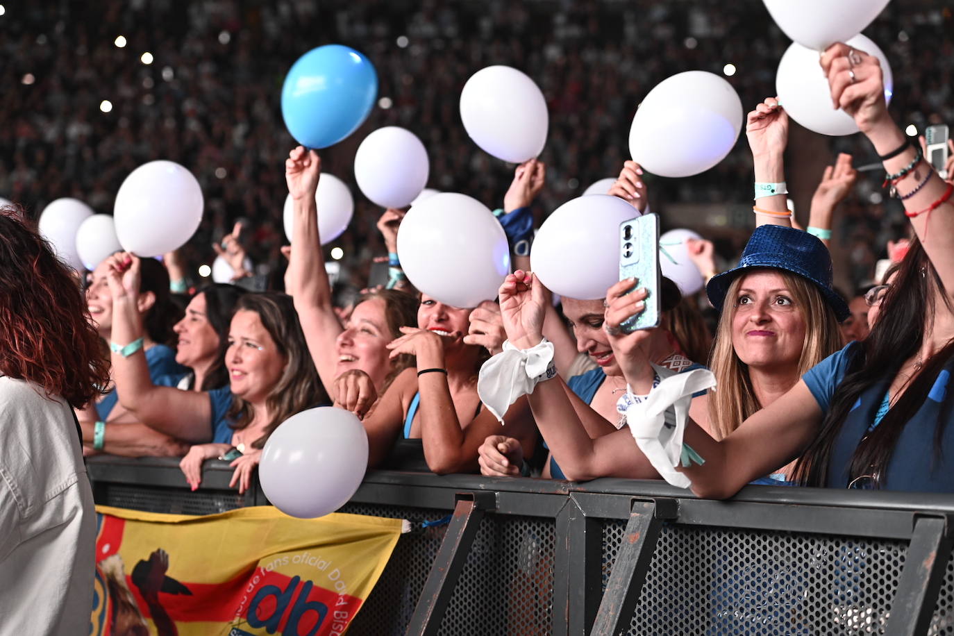 Valencia vibra al ritmo de Bisbal en una noche mágica