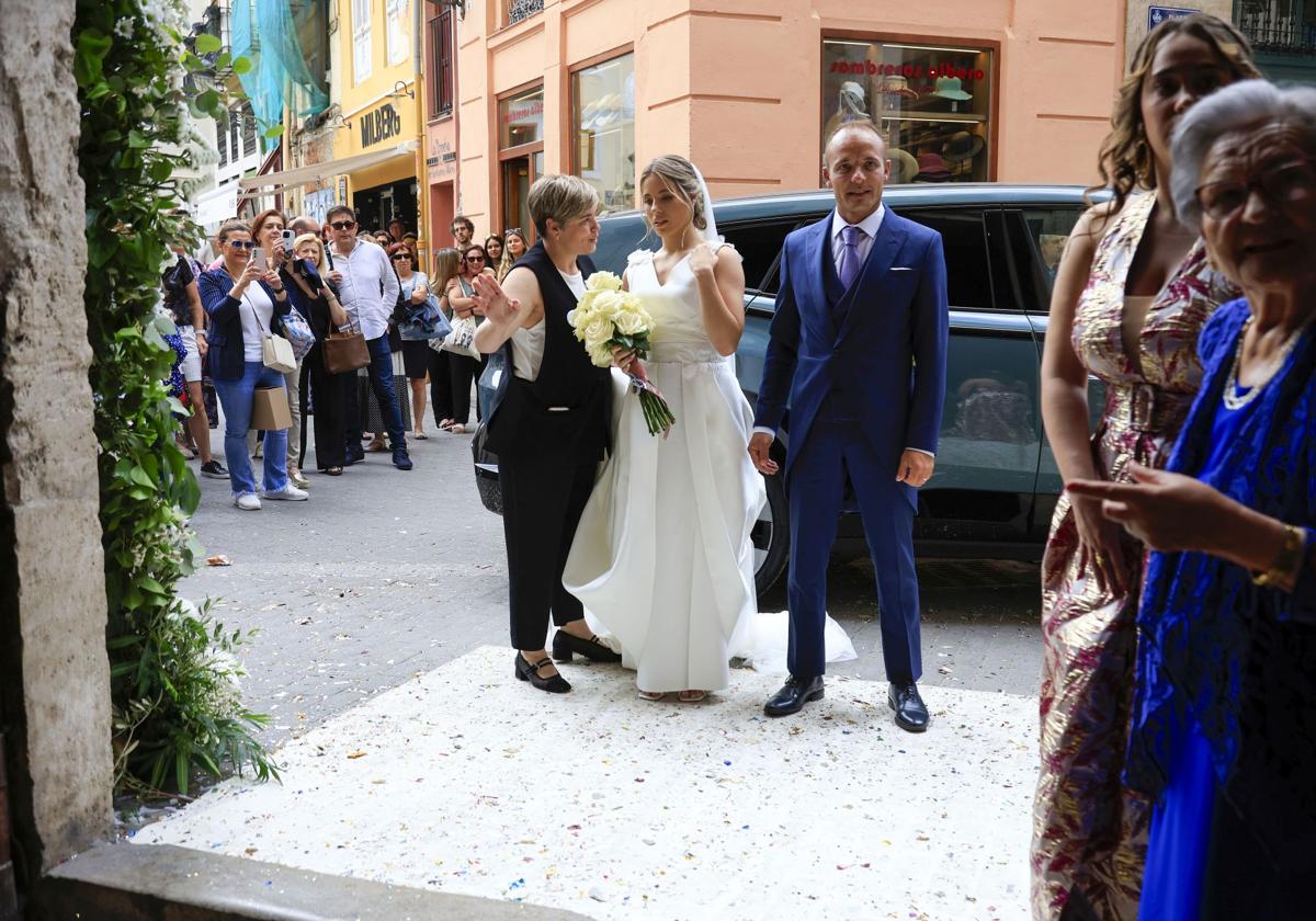 Nerea Martí llega a Santa Catalina.