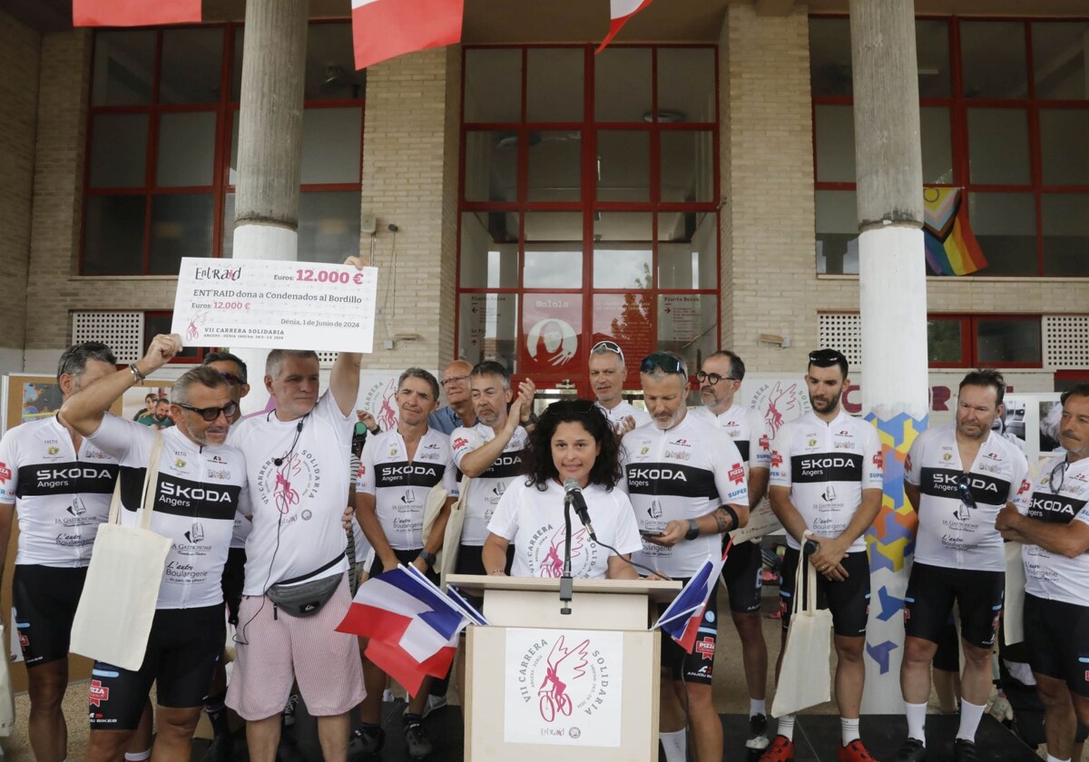 La séptima Carrera de Solidaridad en Angers-Cholet-Dénia ha recaudado 12.000 euros para ayudar a apoyar a las personas que corren el riesgo de ser forzadas a la prostitución.