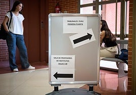 Empiezan los exámenes de la Selectividad.