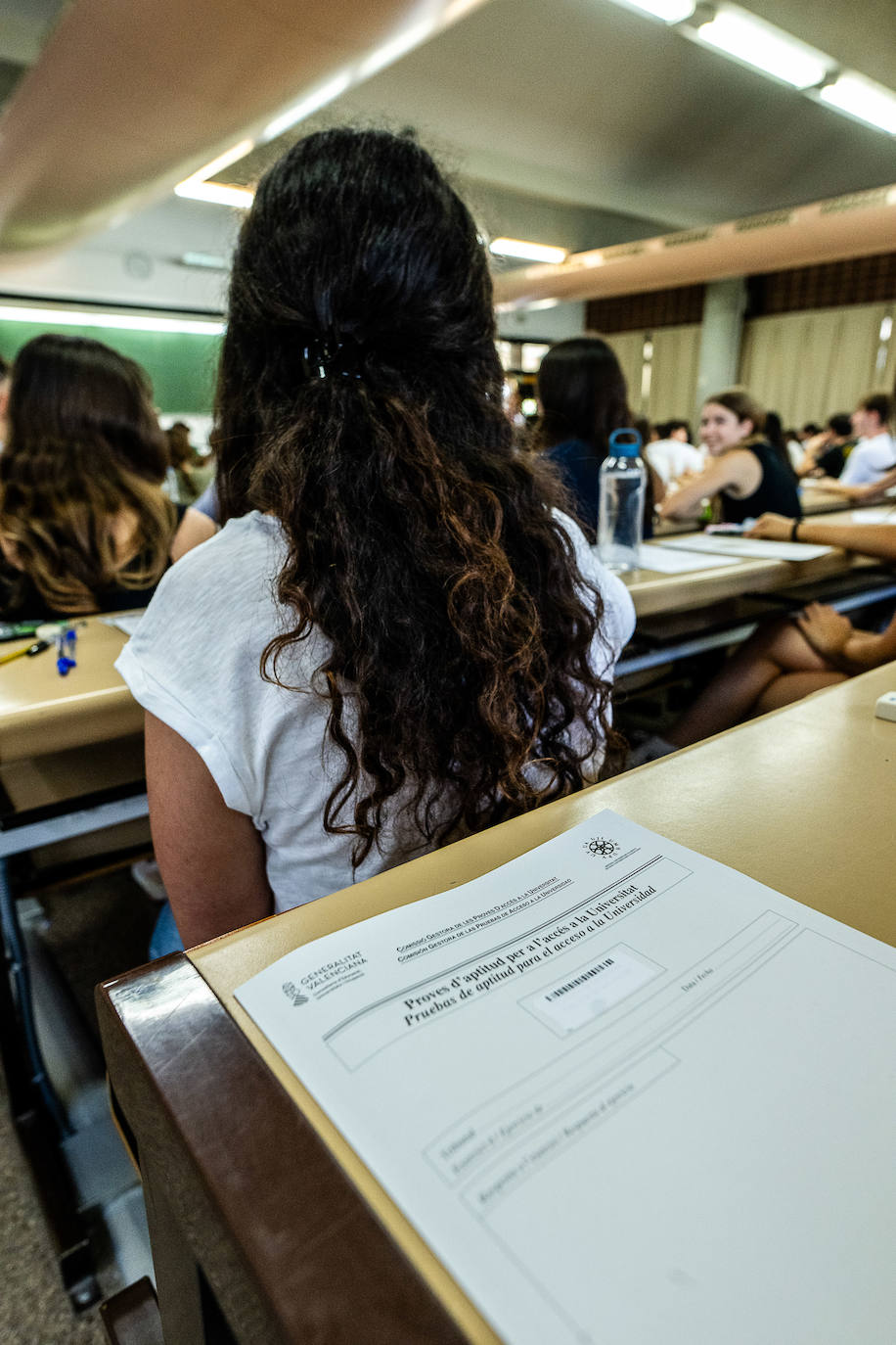 Fotos de las Pruebas de Acceso a la Universidad en la Comunitat Valenciana 2024