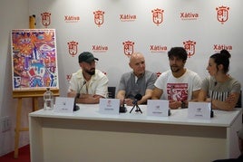 Presentación del espectáculo conmemorativo de la quema de Xàtiva.