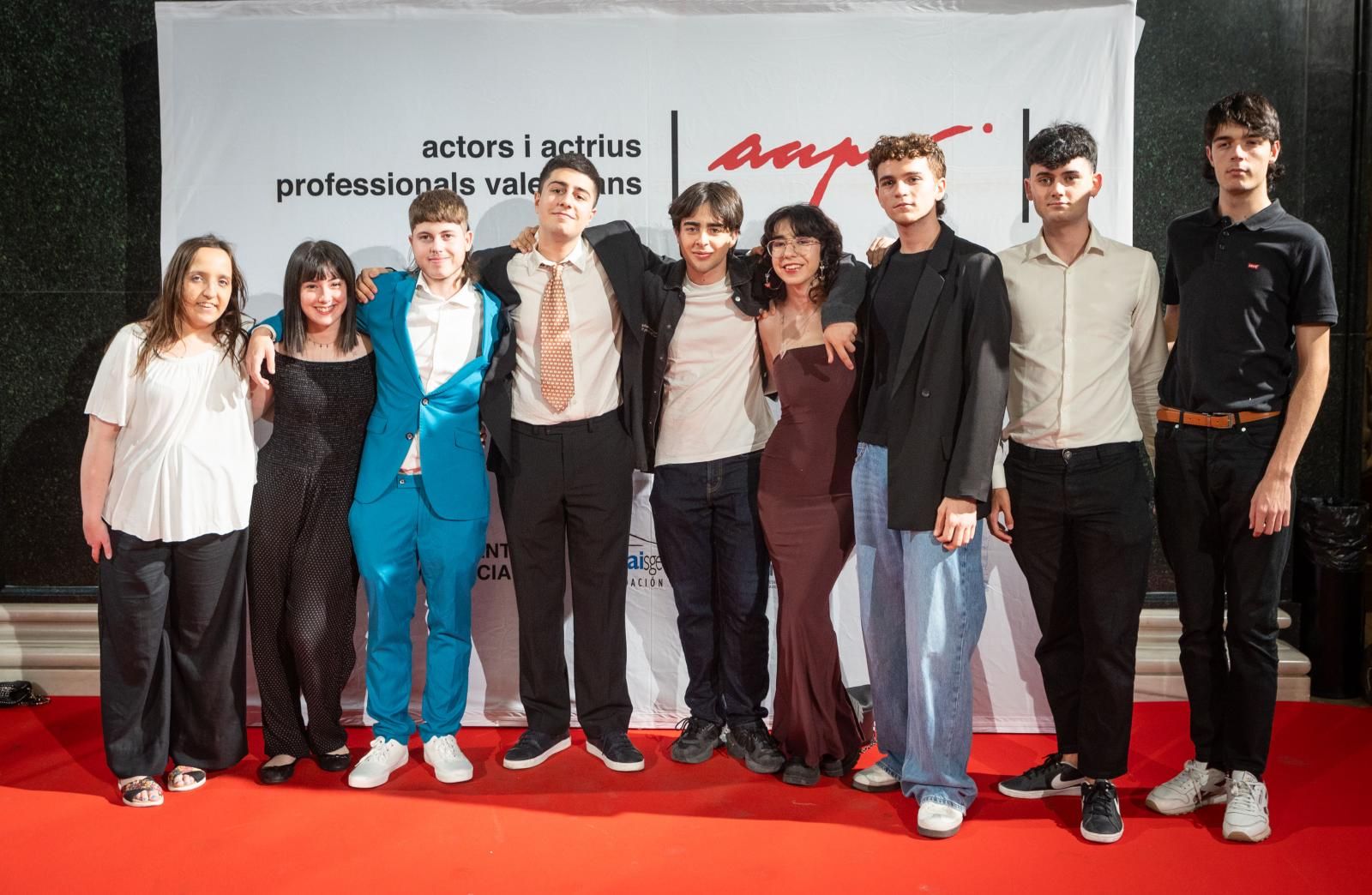 La alfombra roja de los premios de los actores valencianos