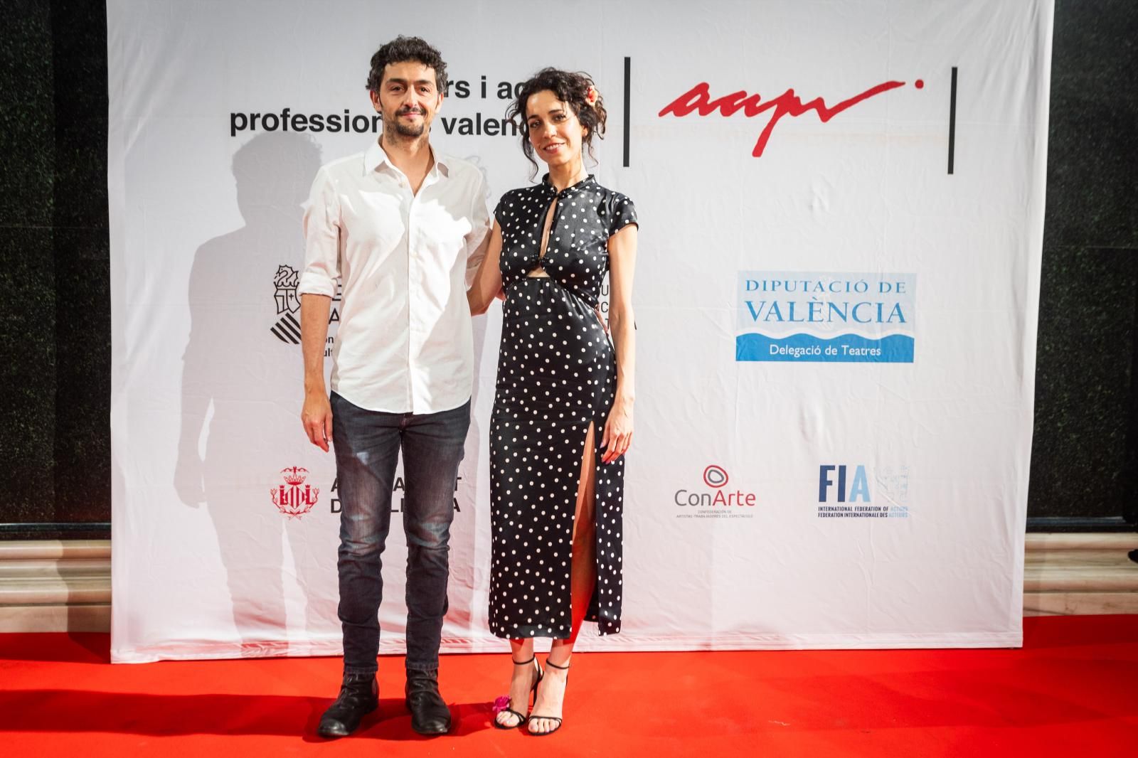 La alfombra roja de los premios de los actores valencianos