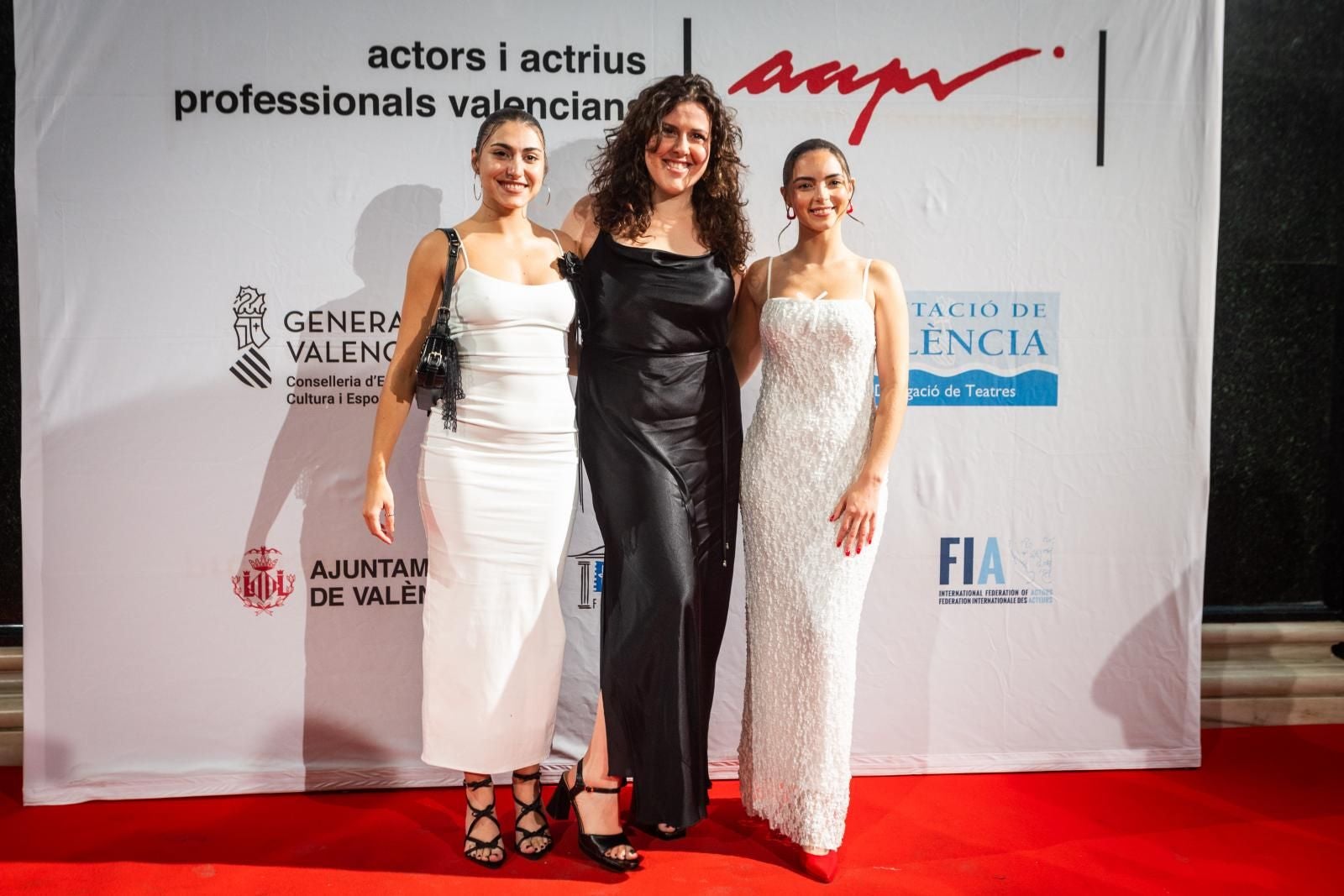 La alfombra roja de los premios de los actores valencianos