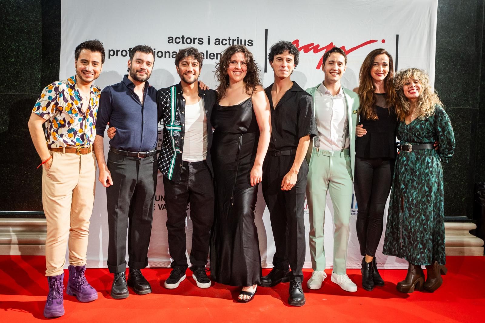 La alfombra roja de los premios de los actores valencianos