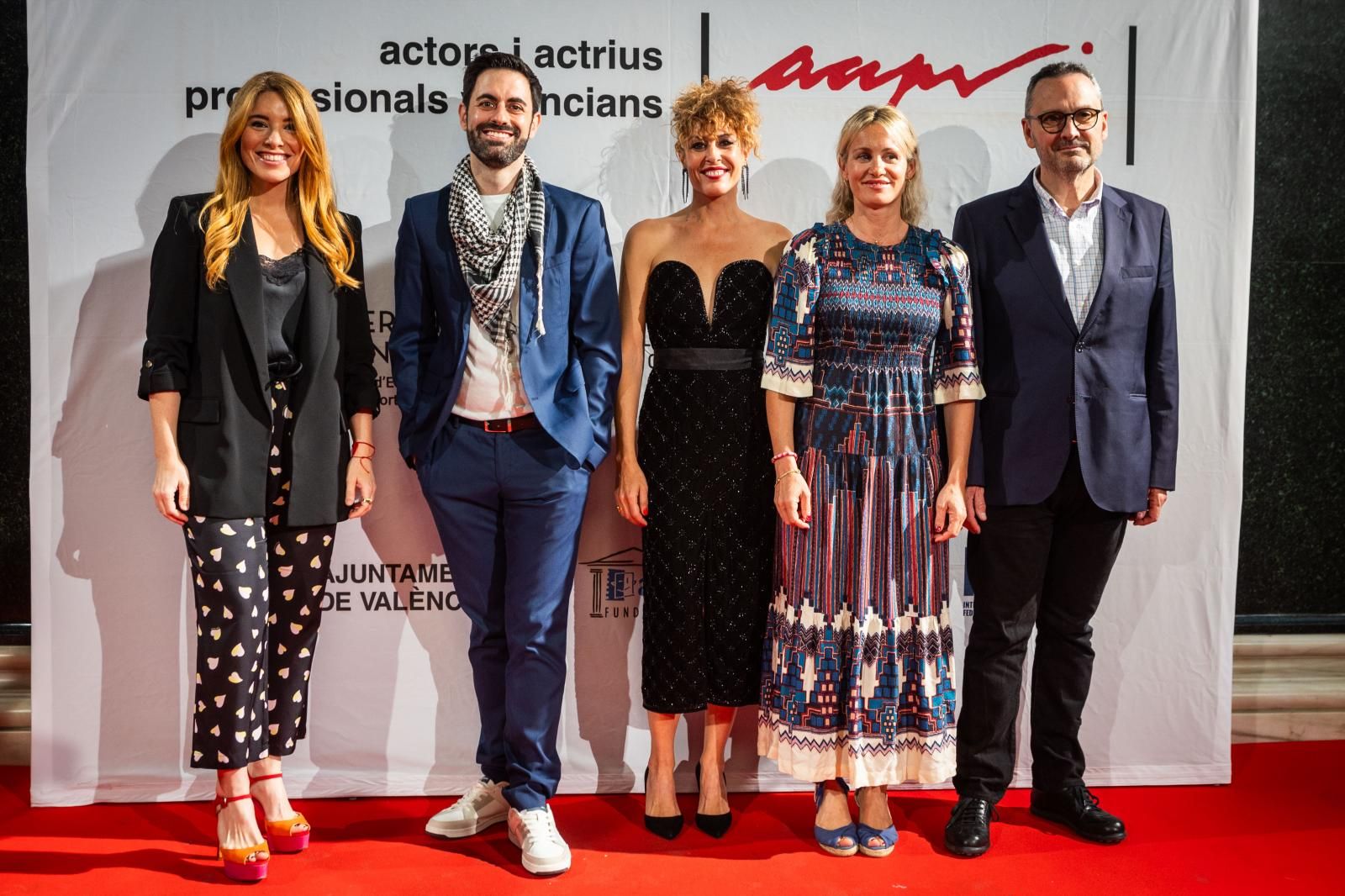 La alfombra roja de los premios de los actores valencianos