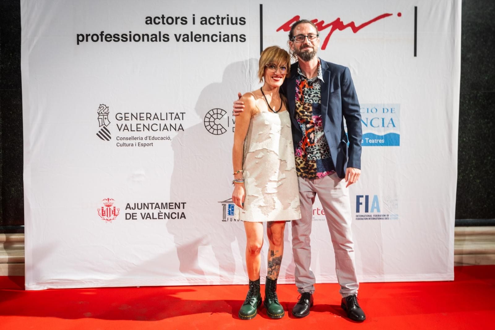 La alfombra roja de los premios de los actores valencianos