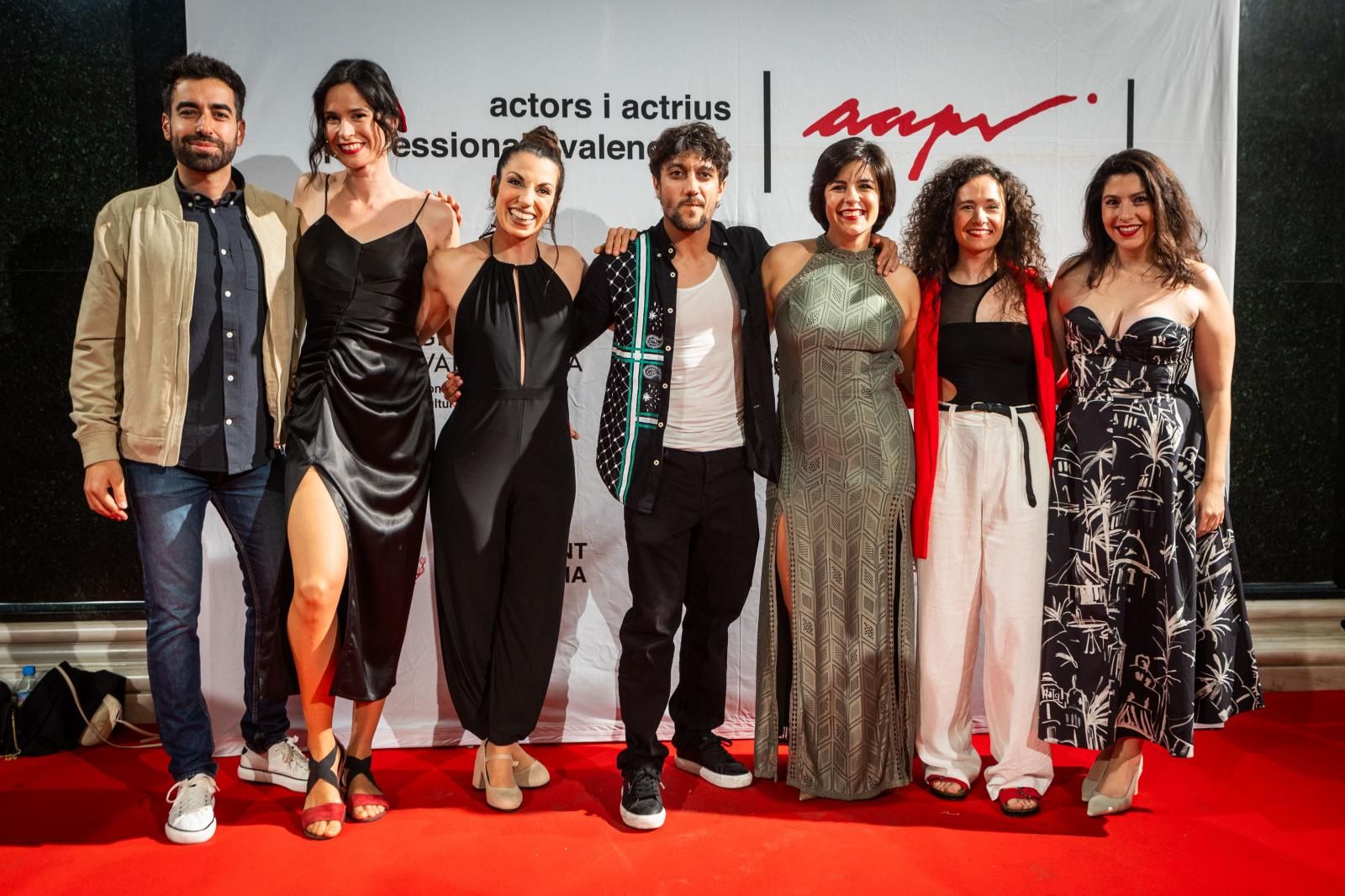 La alfombra roja de los premios de los actores valencianos